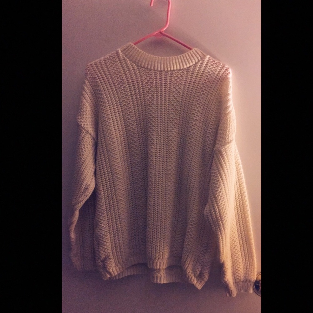 White sweater